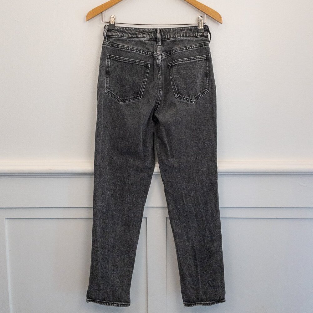Pacsun High-Waisted Mom Jeans | Size 26 | Faded Black Vintage Wash - Picture 3 of 4